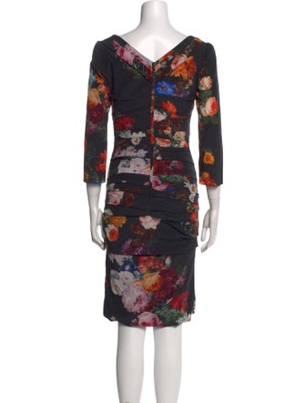 Dolce & Gabbana Silk Knee-Length Dress