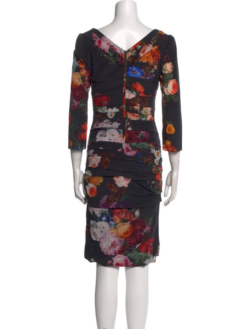 Dolce & Gabbana Silk Knee-Length Dress