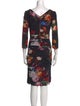 Dolce & Gabbana Silk Knee-Length Dress