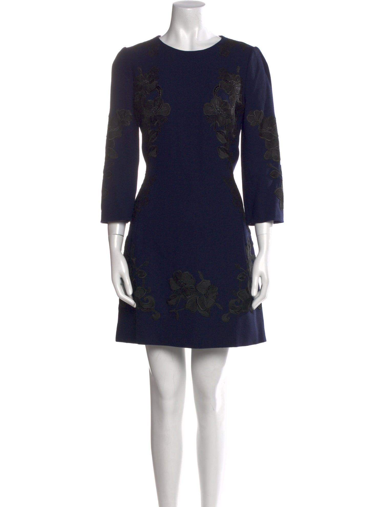 Dolce & Gabbana Wool Mini Dress