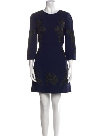 Dolce & Gabbana Wool Mini Dress