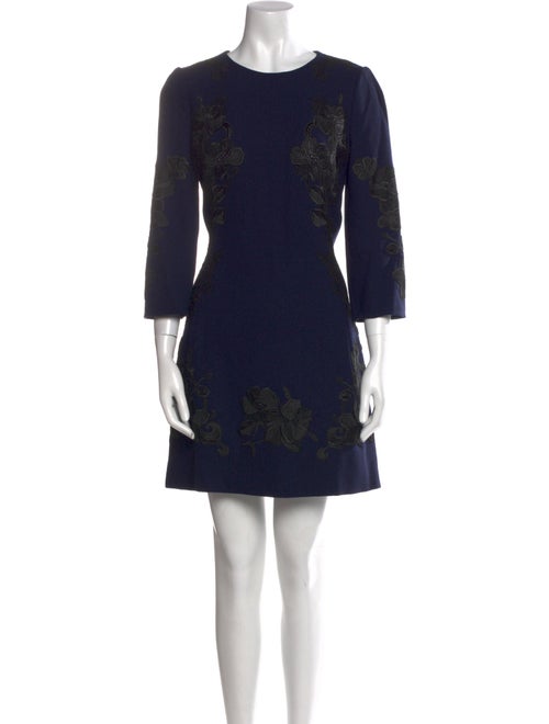 Dolce & Gabbana Wool Mini Dress