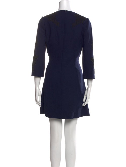 Dolce & Gabbana Wool Mini Dress