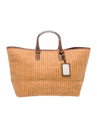 Dolce & Gabbana Raffia Miss Elsie