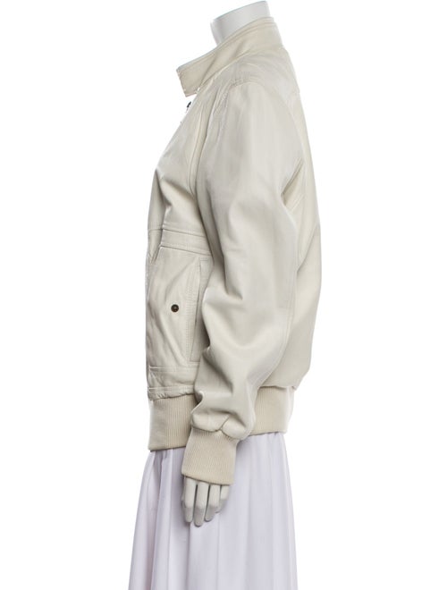 Dolce & Gabbana Leather Bomber Jacket