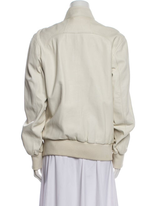 Dolce & Gabbana Leather Bomber Jacket