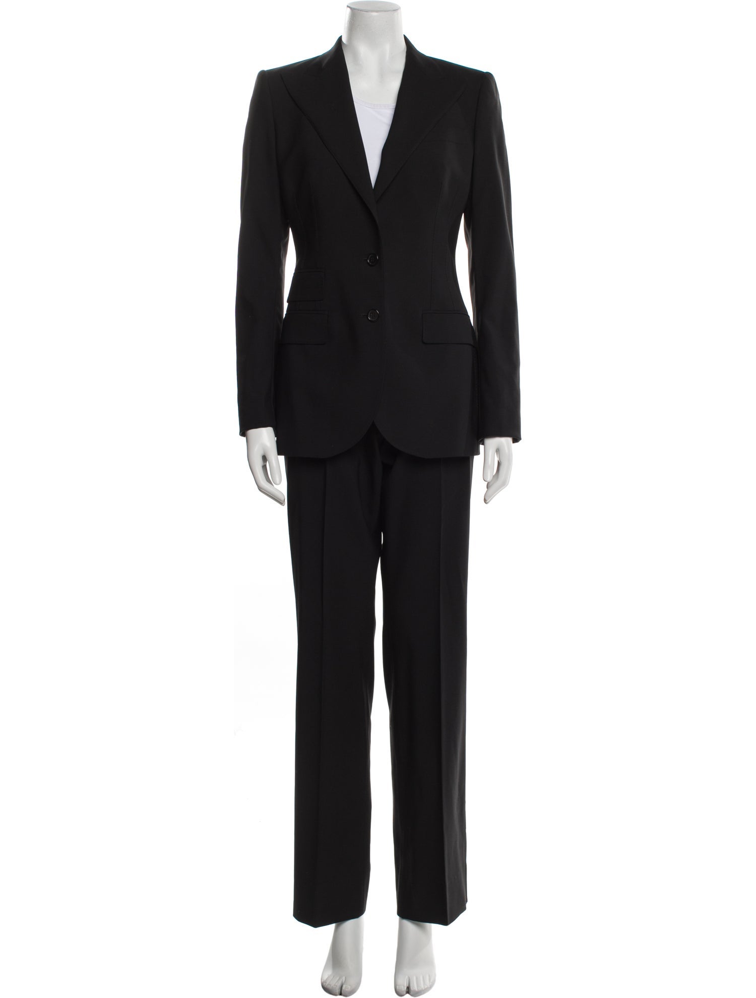 Dolce & Gabbana Virgin Wool Pantsuit