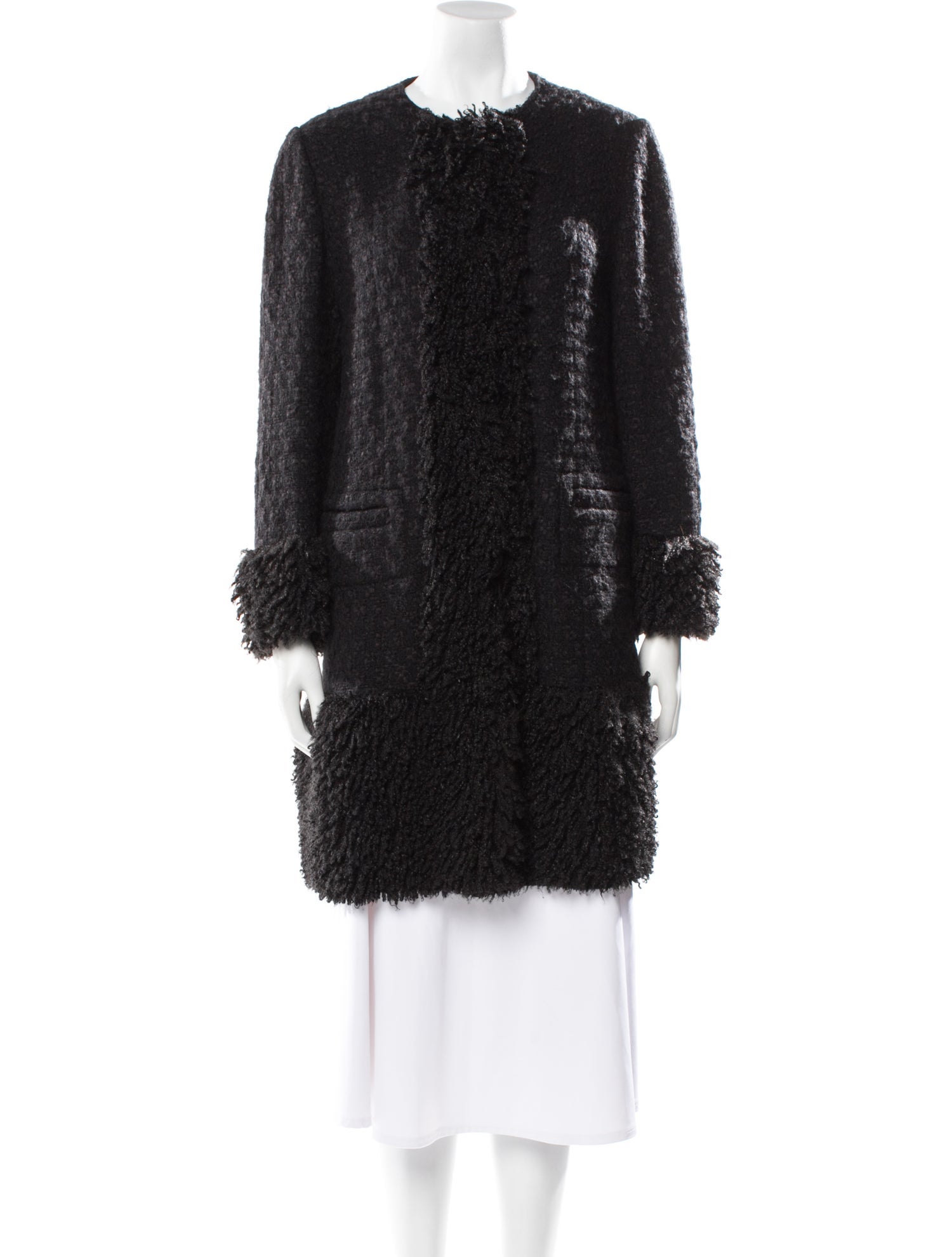 Dolce & Gabbana Faux Fur Coat