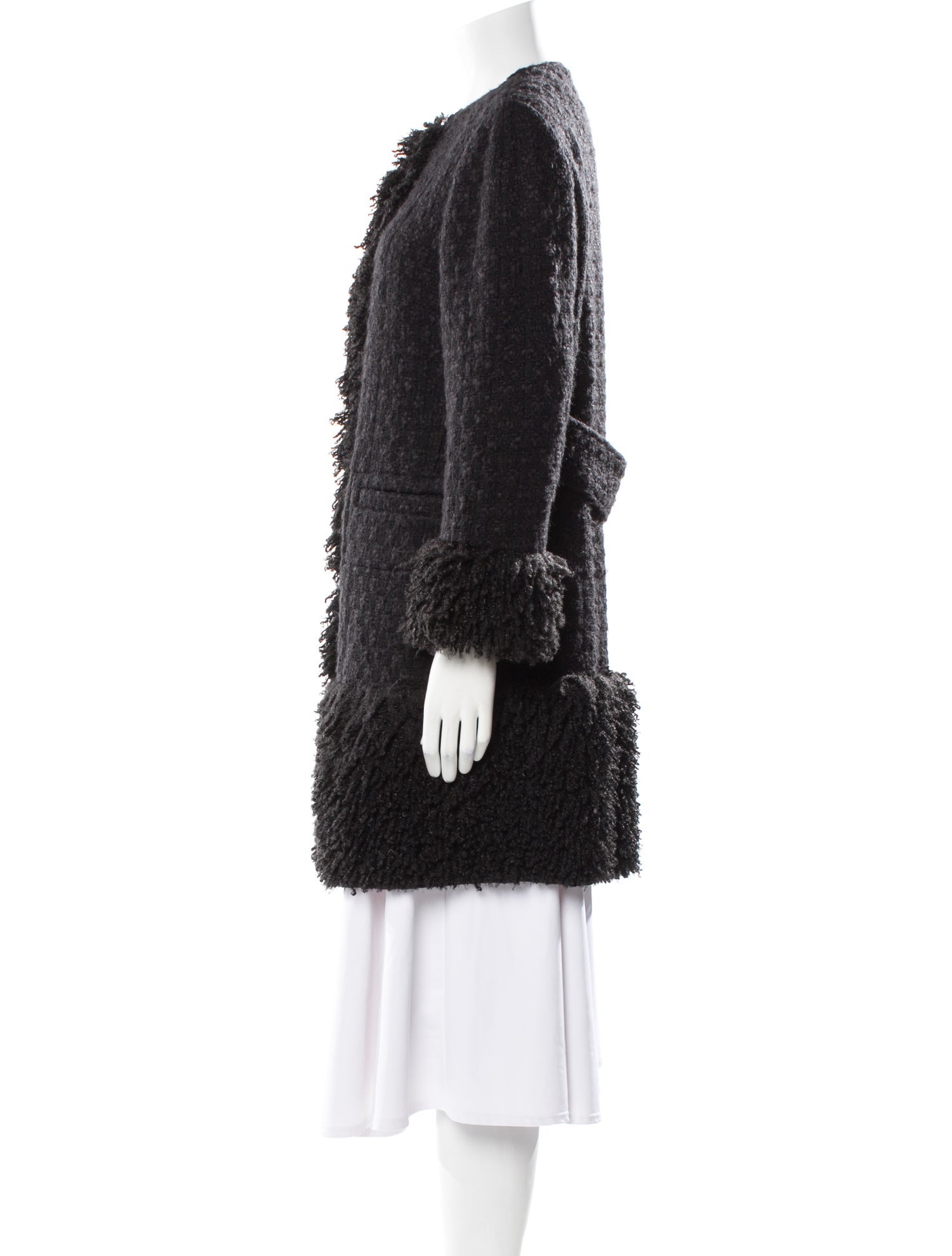 Dolce & Gabbana Faux Fur Coat