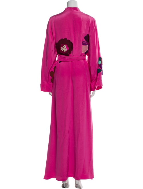 Dolce & Gabbana Silk Long Dress