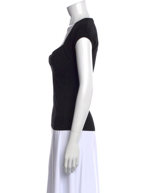 Dolce & Gabbana V-Neck Short Sleeve Top