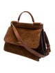 Dolce & Gabbana Suede Top Handle Bag