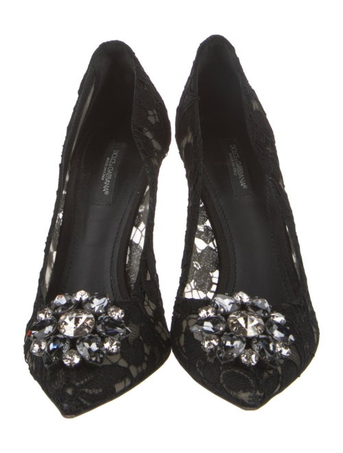 Dolce & Gabbana Lace Lace Pattern Pumps