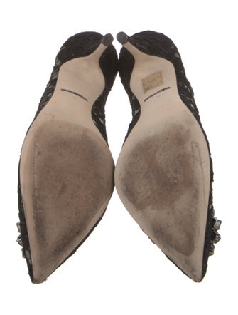 Dolce & Gabbana Lace Lace Pattern Pumps