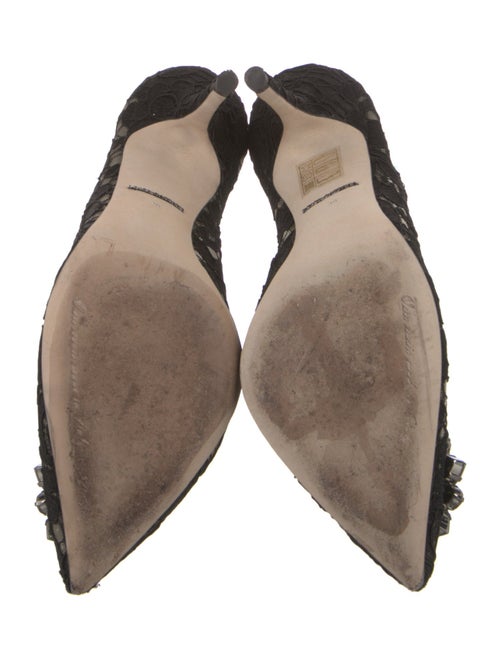 Dolce & Gabbana Lace Lace Pattern Pumps