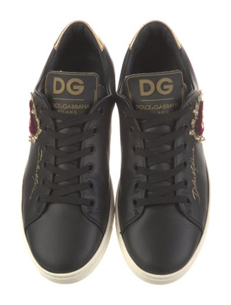 Dolce & Gabbana 2017 Sacred Heart Print Sneakers