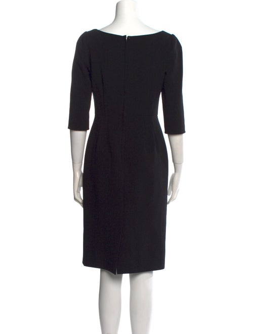 Dolce & Gabbana Virgin Wool Knee-Length Dress