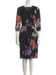 Dolce & Gabbana Silk Knee-Length Dress