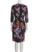 Dolce & Gabbana Silk Knee-Length Dress