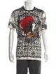 Dolce & Gabbana Majolica Print Crew Neck T-Shirt
