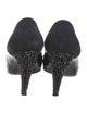 Dolce & Gabbana Leather Crystal Embellishments Pumps