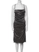 Dolce & Gabbana Silk Midi Length Dress