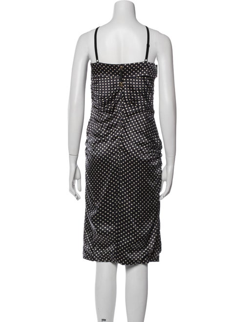 Dolce & Gabbana Silk Midi Length Dress