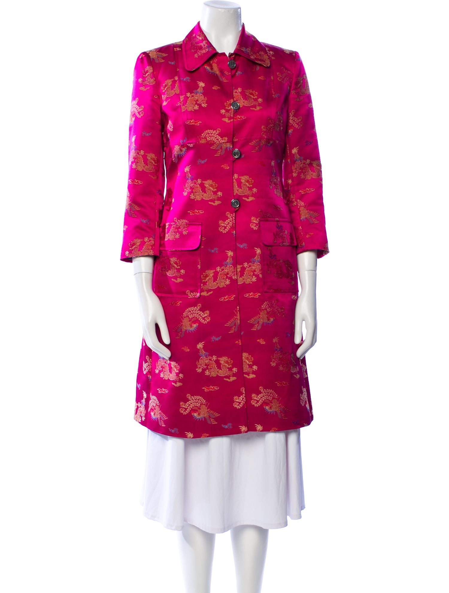 Dolce & Gabbana Printed Coat