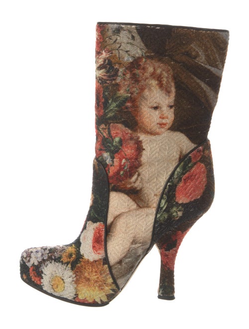 Dolce & Gabbana Printed Boots