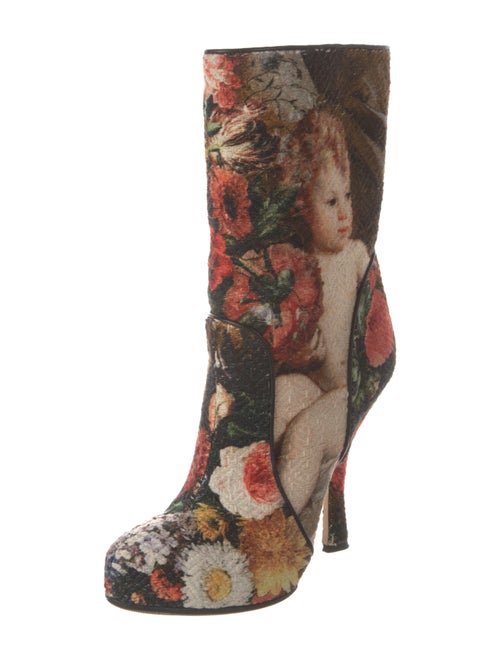 Dolce & Gabbana Printed Boots