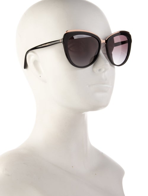 Dolce & Gabbana Cat-Eye Gradient Sunglasses