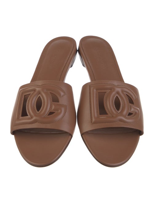 Dolce & Gabbana Leather Slides