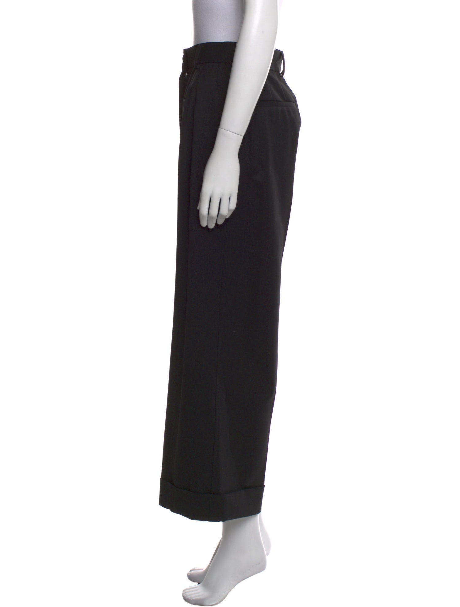 Dolce & Gabbana Wool Wide Leg Pants w/ Tags