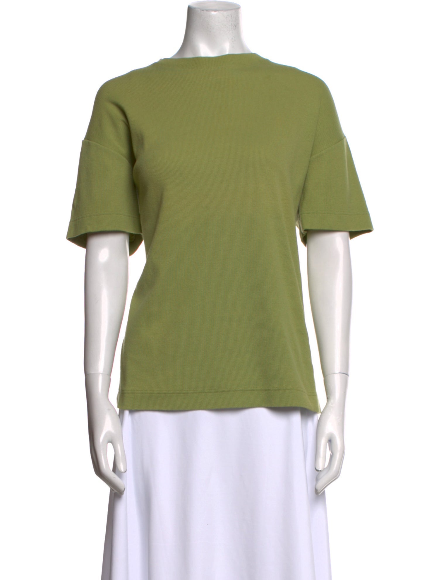 Dolce & Gabbana Bateau Neckline Short Sleeve Top