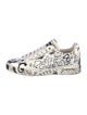 Dolce & Gabbana Leather Printed Sneakers