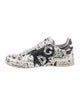 Dolce & Gabbana Leather Printed Sneakers