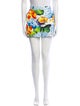 Dolce & Gabbana Floral Print Mini Shorts