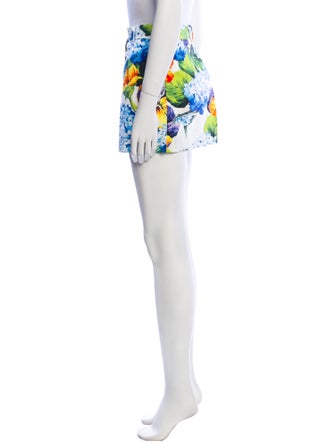 Dolce & Gabbana Floral Print Mini Shorts