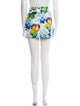 Dolce & Gabbana Floral Print Mini Shorts