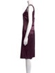D&G Square Neckline Knee-Length Dress