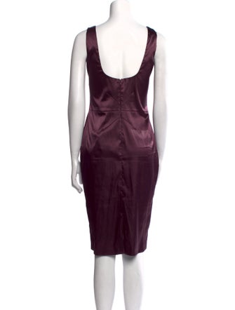 D&G Square Neckline Knee-Length Dress