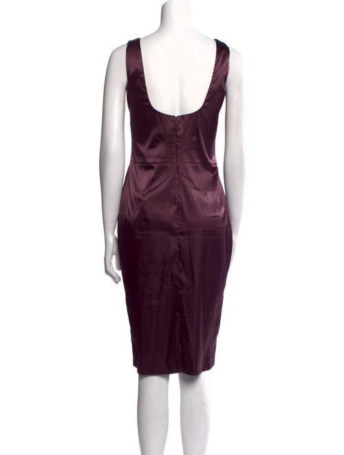 D&G Square Neckline Knee-Length Dress