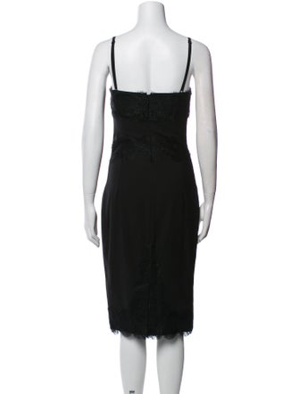 Dolce & Gabbana Square Neckline Mini Dress
