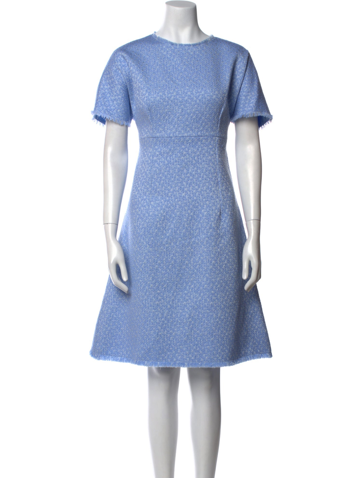 Dolce & Gabbana Virgin Wool Knee-Length Dress