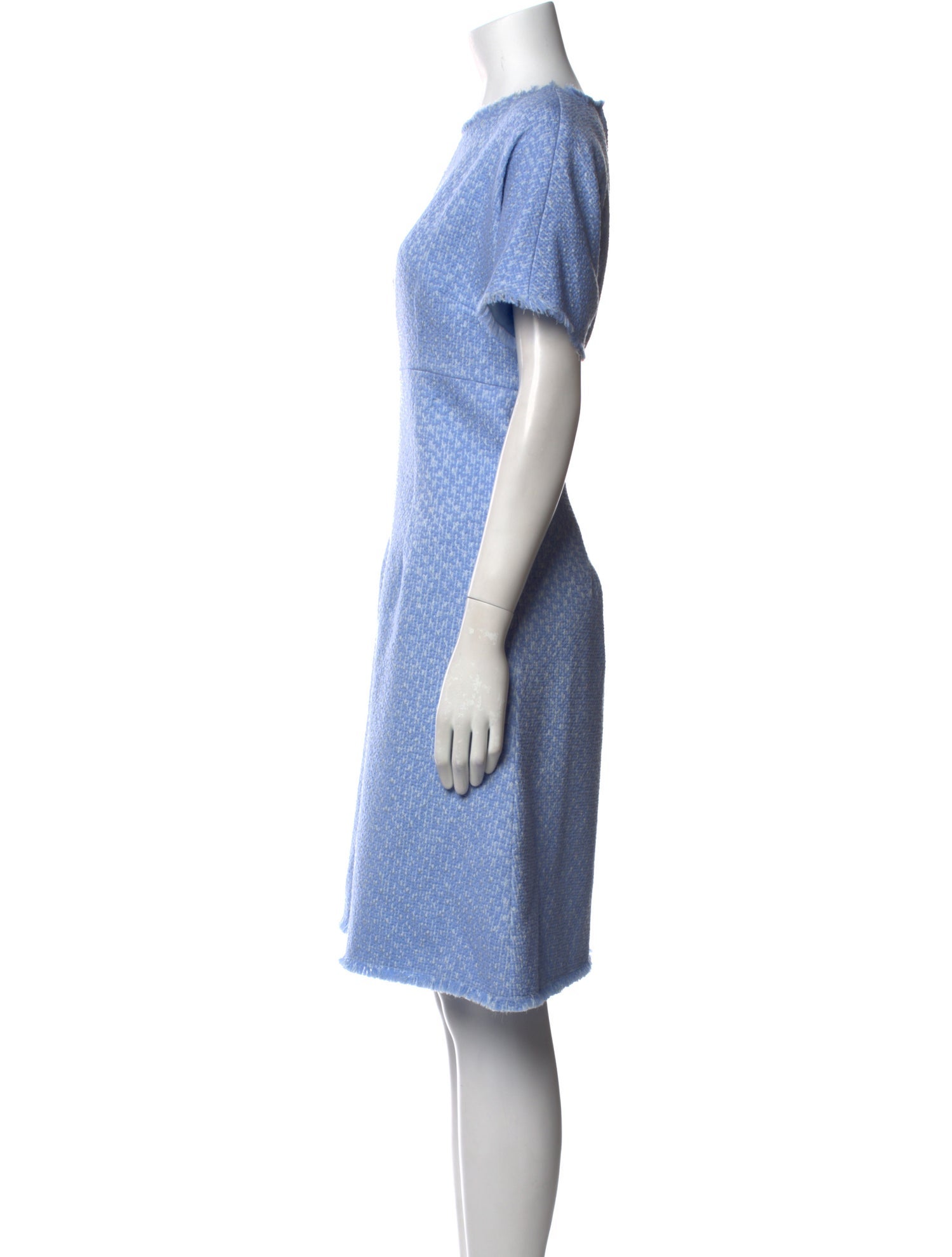 Dolce & Gabbana Virgin Wool Knee-Length Dress