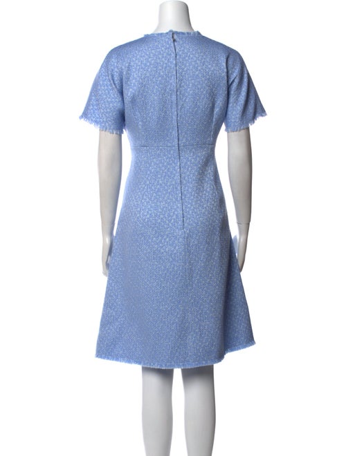 Dolce & Gabbana Virgin Wool Knee-Length Dress