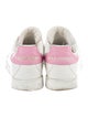 Dolce & Gabbana Leather Colorblock Pattern Sneakers