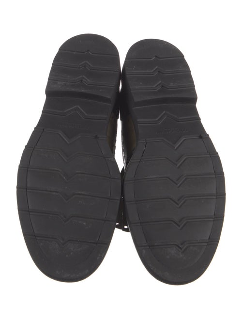 Dolce & Gabbana Leather Colorblock Pattern Sneakers