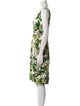 Dolce & Gabbana Floral Print Knee-Length Dress