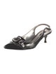 Dolce & Gabbana Leather Slingback Pumps